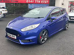 Used 2016 Ford Fiesta ST-3 Blue - Interior and Exterior details 4