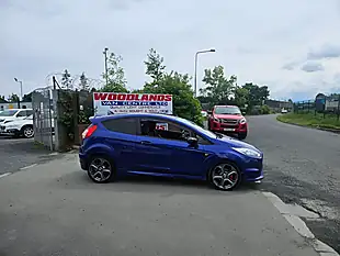 Used 2016 Ford Fiesta ST-3 Blue - Interior and Exterior details 2