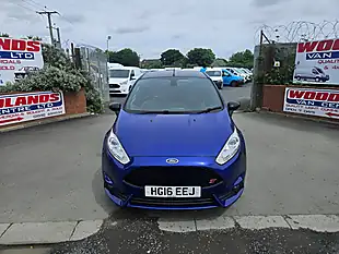 Used 2016 Ford Fiesta ST-3 Blue - Interior and Exterior details 3