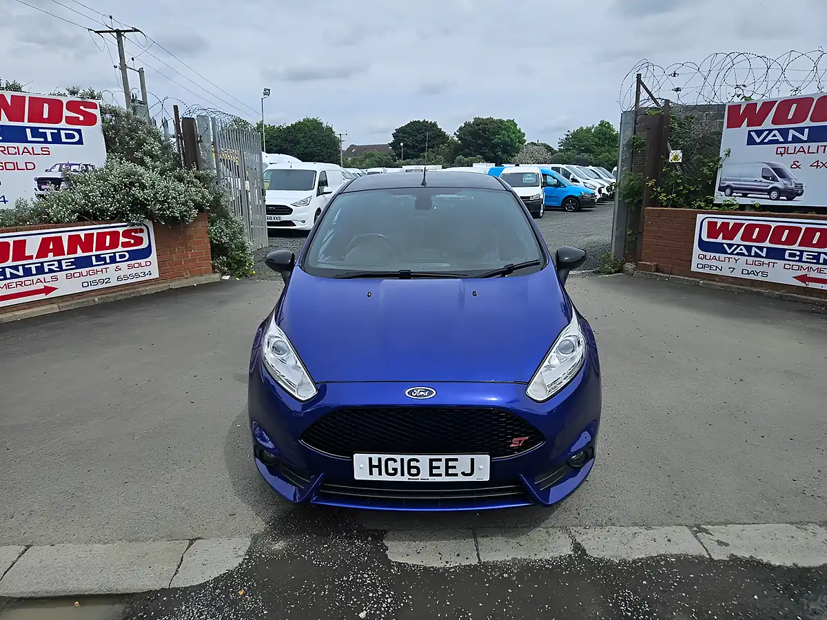 Used 2016 Ford Fiesta ST-3 Blue - Interior and Exterior details 3
