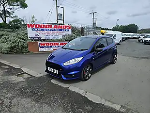 Used 2016 Ford Fiesta ST-3 Blue - Interior and Exterior details 4