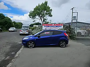 Used 2016 Ford Fiesta ST-3 Blue - Interior and Exterior details 5