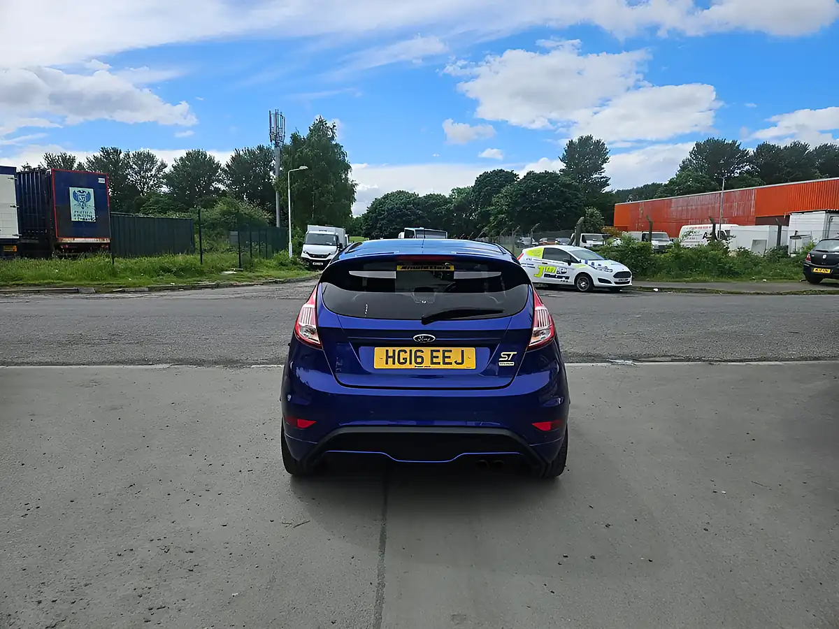 Used 2016 Ford Fiesta ST-3 Blue - Interior and Exterior details 7