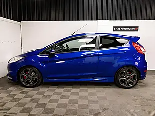Used 2016 Ford Fiesta ST-3 Blue - Interior and Exterior details 4
