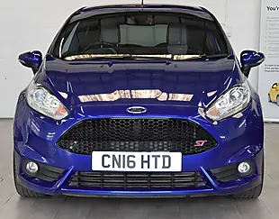 Used 2016 Ford Fiesta ST-3 Blue - Interior and Exterior details 2