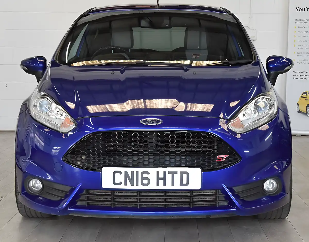 Used 2016 Ford Fiesta ST-3 Blue - Interior and Exterior details 2
