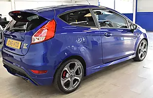Used 2016 Ford Fiesta ST-3 Blue - Interior and Exterior details 5