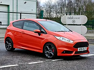 Used 2016 Ford Fiesta ST-3 Molten Orange - Interior and Exterior details 4