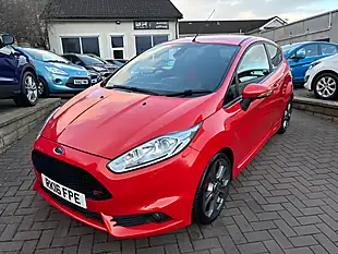 Used 2016 Ford Fiesta ST-3 Orange - Interior and Exterior details 4