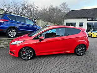 Used 2016 Ford Fiesta ST-3 Orange - Interior and Exterior details 5