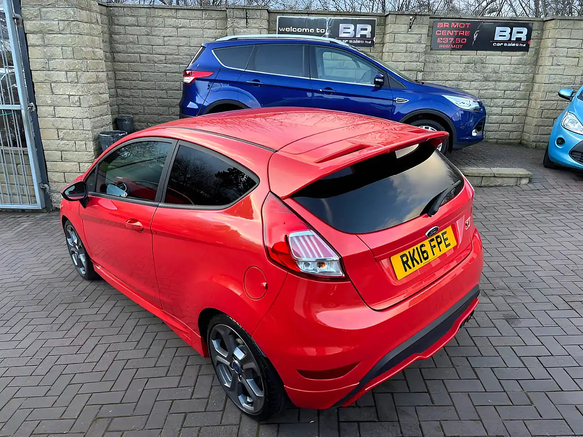 Used 2016 Ford Fiesta ST-3 Orange - Interior and Exterior details 7