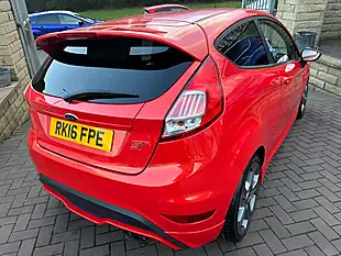 Used 2016 Ford Fiesta ST-3 Orange - Interior and Exterior details 9