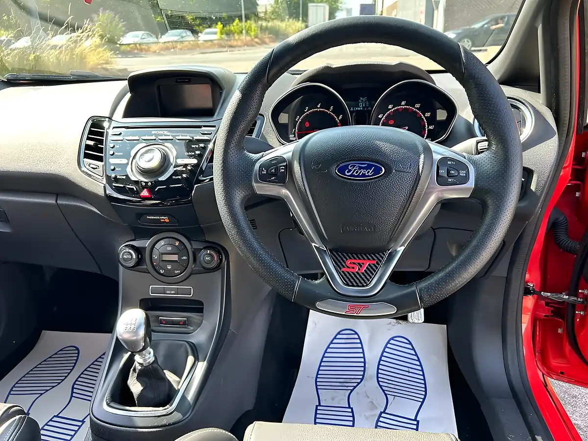 Used 2016 Ford Fiesta ST-3 Orange - Interior and Exterior details 14