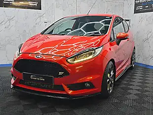Used 2016 Ford Fiesta ST-3 Orange - Interior and Exterior details 5