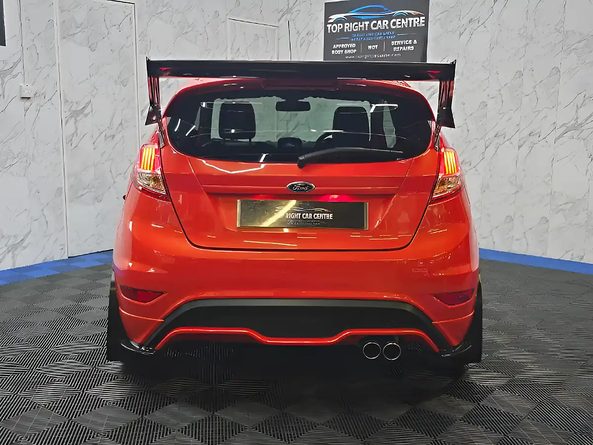Used 2016 Ford Fiesta ST-3 Orange - Interior and Exterior details 6