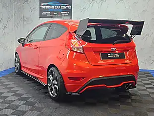 Used 2016 Ford Fiesta ST-3 Orange - Interior and Exterior details 7