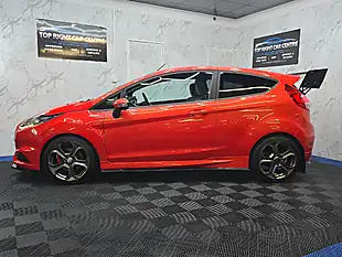 Used 2016 Ford Fiesta ST-3 Orange - Interior and Exterior details 8