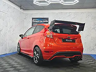 Used 2016 Ford Fiesta ST-3 Orange - Interior and Exterior details 9