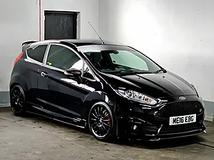 Used 2016 Ford Fiesta ST-3 Panther Black - Interior and Exterior details 3