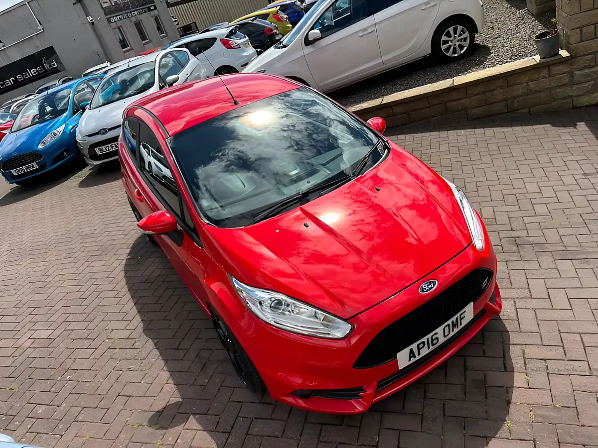 Used 2016 Ford Fiesta ST-3 Red - Interior and Exterior details 14
