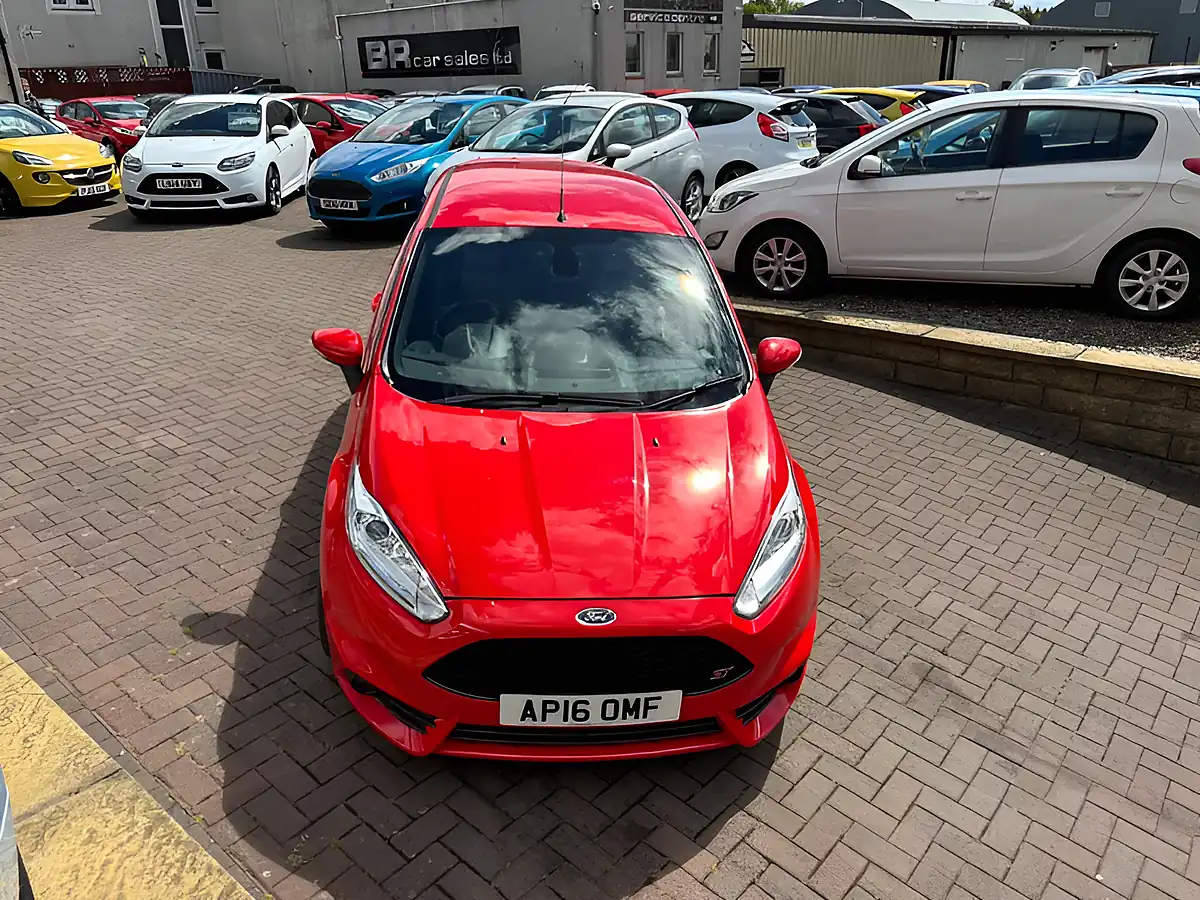 Used 2016 Ford Fiesta ST-3 Red - Interior and Exterior details 16
