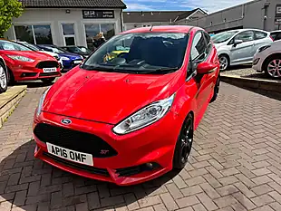 Used 2016 Ford Fiesta ST-3 Red - Interior and Exterior details 4