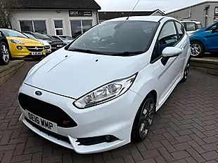 Used 2016 Ford Fiesta ST-3 White - Interior and Exterior details 4