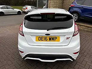 Used 2016 Ford Fiesta ST-3 White - Interior and Exterior details 9