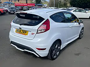 Used 2016 Ford Fiesta ST-3 White - Interior and Exterior details 8