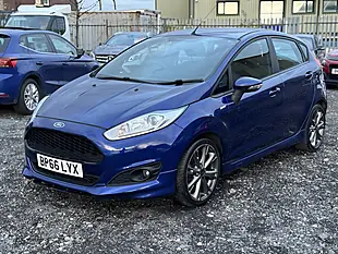 Used 2016 Ford Fiesta ST-Line Blue - Interior and Exterior details 3