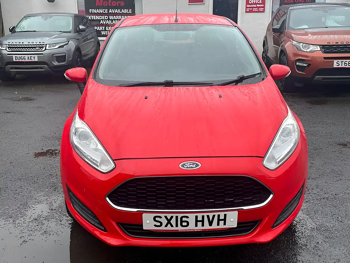 Used 2016 Ford Fiesta Style Red - Interior and Exterior details 10