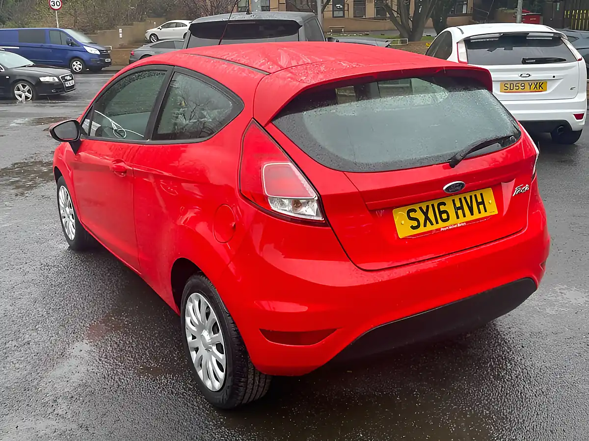 Used 2016 Ford Fiesta Style Red - Interior and Exterior details 6