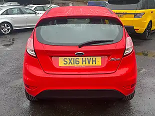 Used 2016 Ford Fiesta Style Red - Interior and Exterior details 7