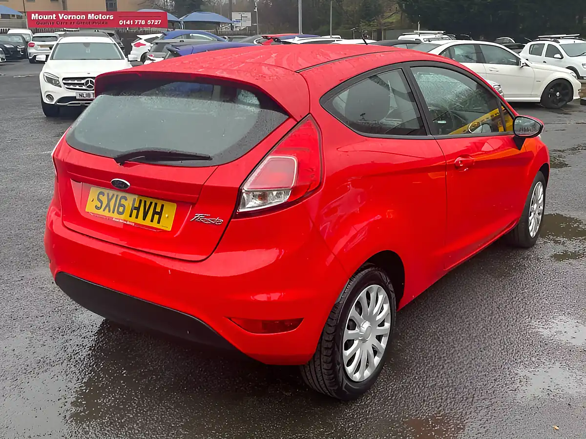 Used 2016 Ford Fiesta Style Red - Interior and Exterior details 8