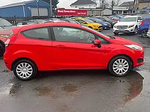 Used 2016 Ford Fiesta Style Red - Interior and Exterior details 9