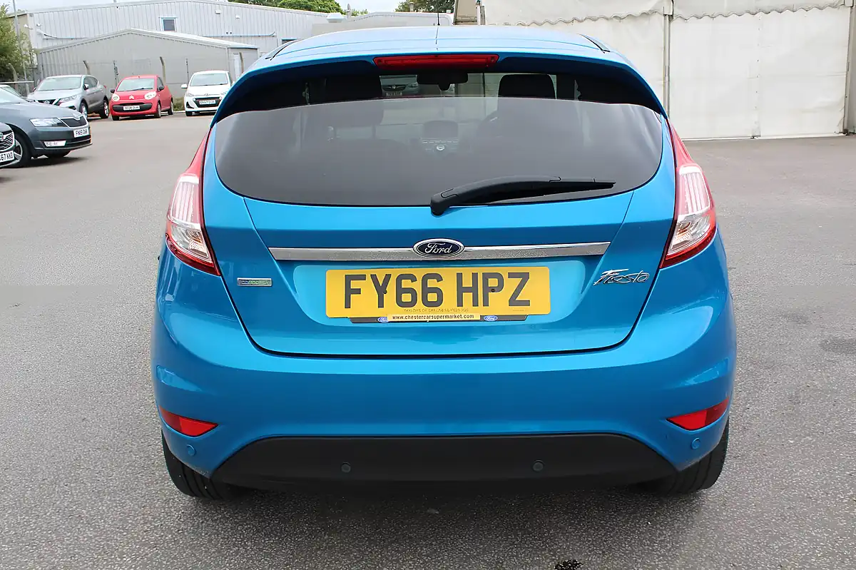 Used 2016 Ford Fiesta Titanium Blue - Interior and Exterior details 15