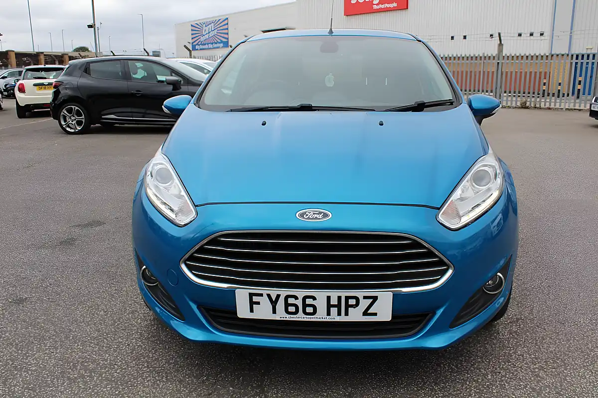Used 2016 Ford Fiesta Titanium Blue - Interior and Exterior details 4