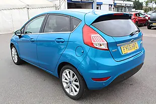Used 2016 Ford Fiesta Titanium Blue - Interior and Exterior details 8
