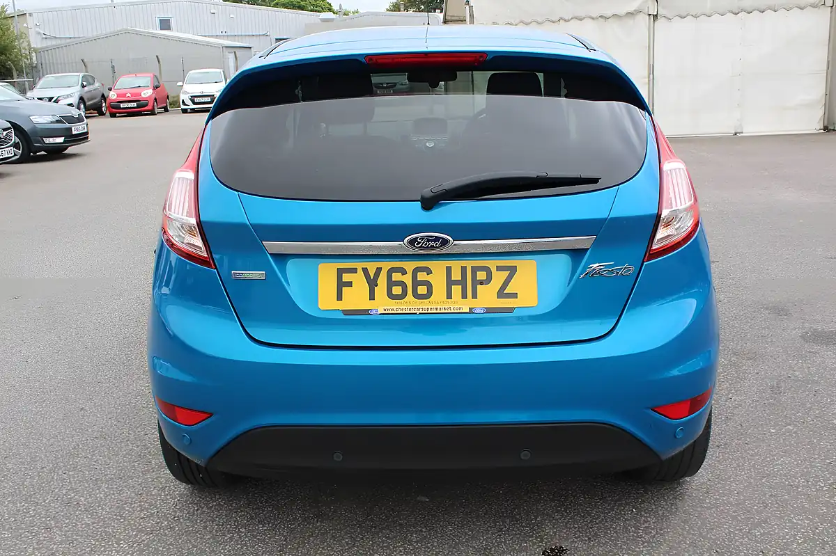 Used 2016 Ford Fiesta Titanium Blue - Interior and Exterior details 9