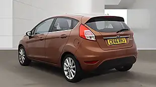 Used 2016 Ford Fiesta Titanium Brown - Interior and Exterior details 4