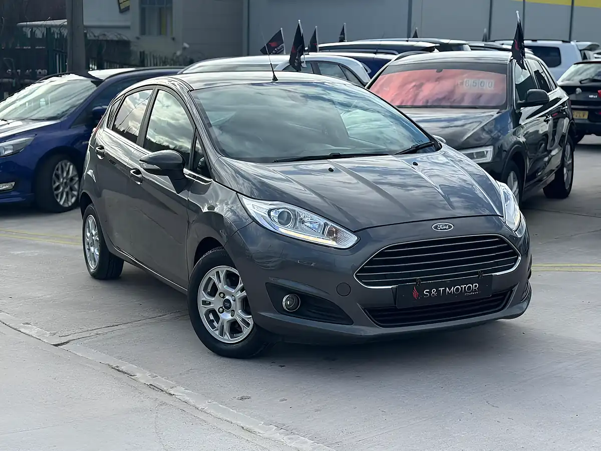 Used 2016 Ford Fiesta Titanium Grey - Front View