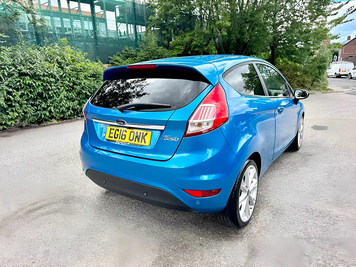 Used 2016 Ford Fiesta Titanium X Blue - Interior and Exterior details 7