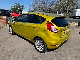 Used 2016 Ford Fiesta Titanium Yellow - Interior and Exterior details 4