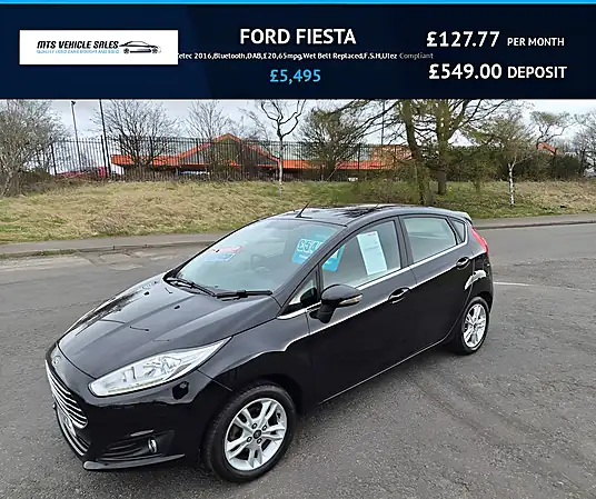 2016 Ford Fiesta Zetec 1.0T