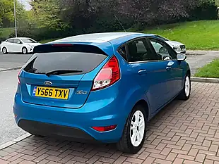 Used 2016 Ford Fiesta Zetec Blue Blue - Interior and Exterior details 11