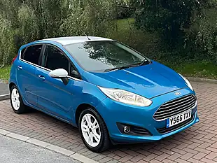 Used 2016 Ford Fiesta Zetec Blue Blue - Interior and Exterior details 20