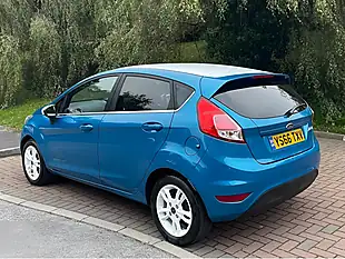 Used 2016 Ford Fiesta Zetec Blue Blue - Interior and Exterior details 9