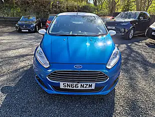 Used 2016 Ford Fiesta Zetec Blue Edition Blue - Interior and Exterior details 2