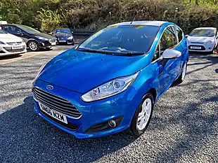 Used 2016 Ford Fiesta Zetec Blue Edition Blue - Interior and Exterior details 3