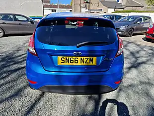 Used 2016 Ford Fiesta Zetec Blue Edition Blue - Interior and Exterior details 6